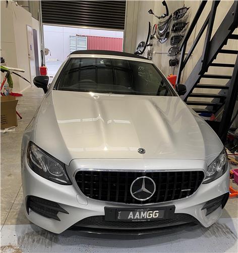 Mercedes E-Class W213 GT AMG GT Grille 2016-18 Gloss BLACK